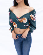 Muriayha Floral Crop Top