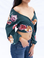 Muriayha Floral Crop Top